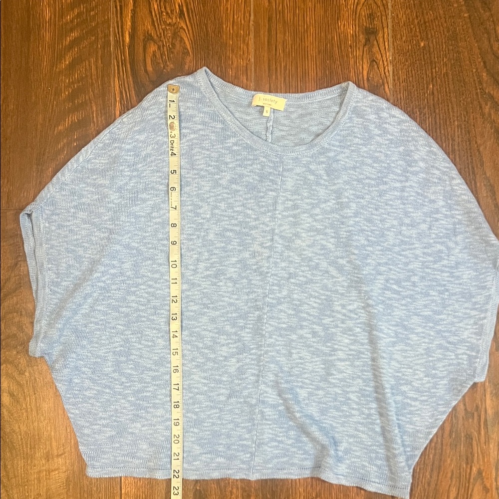 Society Light Blue Knit Sweater